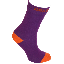 Ultra Thin Sock Purple/Orange